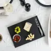 231877 3 deska na syry duracore 36 x 25 cm s nozem cerna kompozit continenta
