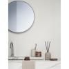 Nástenné zrkadlo RIM 80 cm, svetlohnedý, Blomus