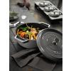 Kastról 20 cm, čerešňa, liatina, Staub