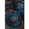 Jedálenský tanier COPPER SWIRL 29 cm, MIJ