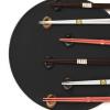Chopstics rest kamienok BLACK SAKURA, porcelán, MIJ