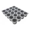 Forma v tvare včelieho plástu ELASTOMOULE na 20 mini canelé muffinov s priemerom 3,5 cm, de Buyer