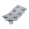 Profesionálna silikónová forma ELASTOMOULE, na 8 buchiet canelé 5,5 cm, silikónová, de Buyer