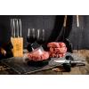 Sada nožov na steak PREMIUM, 6 ks, s blokom, nerezová oceľ, Laguiole