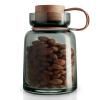Dóza na potraviny z dymového skla Silhouette 0,7 l Eva Trio
