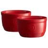 Ramekin LE N°10, sada 2 ks, červená bordová, Emile Henry