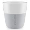 Termošálky na espresso 80 ml 2 kusy svetlo šedá Eva Trio