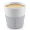 Termošálky na espresso 80 ml 2 kusy svetlo šedá Eva Trio