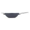 Wok DIAMOND LITE PRO 34 cm, na indukciu, rukoväť z nehrdzavejúcej ocele, titán, WOLL