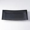 Servírovací tanier MATT BLACK 33 x 19 cm, MIJ