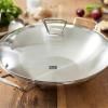 Wok KUMNING 36 cm, so sklenenou pokrievkou, Fissler