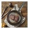 Steaková panvica MINERAL B 26 cm, s mlynček na korenie a kuchárske kliešte, de Buyer