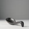 Japonská lyžica BLACK MATT 17,5 cm, čierna, MIJ