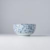 Jedálenská miska BLUE DAISY 16 cm, 800 ml, modrá, keramika, MIJ