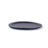 136823 12 jidelni talir craft black 24 5 cm nepravidelny mij