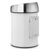 Dotykový odpadkový kôš TOUCH BIN 3 l, biela, Brabantia