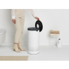 Kôš na bielizeň 35 l, s plastovým vekom, biela, Brabantia