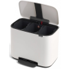 Pedálový odpadkový kôš BO 3 x 11 l, biela, Brabantia