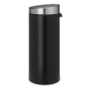 Dotykový odpadkový kôš TOUCH BIN NEW 30 l, matná čierna / strieborná,Brabantia