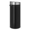 Dotykový odpadkový kôš TOUCH BIN NEW 30 l, matná čierna / strieborná,Brabantia