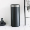 Dotykový odpadkový kôš TOUCH BIN NEW 30 l, matná čierna / strieborná,Brabantia