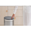 Dotykový odpadkový kôš TOUCH BIN NEW 30 l, matná čierna / strieborná,Brabantia