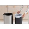 Dotykový odpadkový kôš TOUCH BIN NEW 30 l, matná čierna / strieborná,Brabantia
