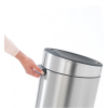 Dotykový odpadkový kôš TOUCH BIN NEW 30 l, matná čierna / strieborná,Brabantia
