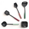 Kuchynské pomôcky, sada 5 ks, so stojanom, viacfarebné, Brabantia