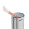 Dotykový odpadkový kôš TOUCH BIN NEW 30 l, čierna matná, Brabantia
