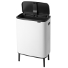 Dotykový odpadkový kôš BO 60 l, biela, Brabantia