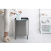 Dotykový odpadkový kôš BO 2 x 30 l, matná oceľ, Brabantia