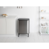 Dotykový odpadkový kôš BO 2 x 30 l, matná oceľ, Brabantia