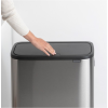 Dotykový odpadkový kôš BO 2 x 30 l, matná oceľ, Brabantia