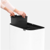 Dotykový odpadkový kôš BO 3 x 11 l, biela, Brabantia