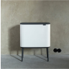 Dotykový odpadkový kôš BO 11 + 23 l, biela, Brabantia