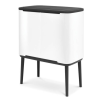 Dotykový odpadkový kôš BO 11 + 23 l, biela, Brabantia