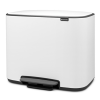 Pedálový odpadkový kôš BO 36 l, biela, Brabantia