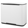 Pedálový odpadkový kôš BO 36 l, biela, Brabantia