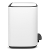 Pedálový odpadkový kôš BO 36 l, biela, Brabantia