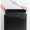 Dotykový odpadkový kôš BO HI 60 l, čierna, Brabantia