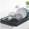 Odkvapkávač na riad, šedá, Brabantia