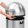 Kôš na odpadky PUSH BIN 60 l, matná oceľ, Brabantia
