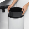 Zabudovateľný odpadkový kôš 15 l, biela, Brabantia
