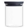 Dóza na potraviny 600 ml, stohovateľné, sklo, Brabantia