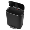 Pedálový odpadkový kôš BO 60 l, čierna, Brabantia