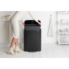 Pedálový odpadkový kôš BO 60 l, čierna, Brabantia