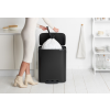 Pedálový odpadkový kôš BO 60 l, čierna, Brabantia