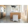 Pedálový odpadkový kôš BO 2 x 30 l, biela, Brabantia