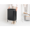 Kôš na bielizeň BO 2 x 45 l, čierna, Brabantia